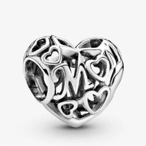 Pandora sterling silver Motherly love charm.